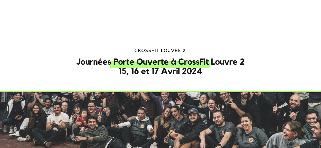 CrossFit Bordeaux Louvre 2